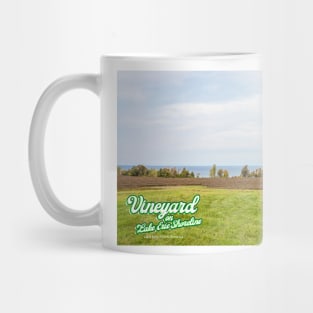 Vineyard on Lake Erie Shoreline Mug